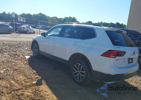 2021 Volkswagen Tiguan 2.0T Se/2.0T Se R-Line Black/2.0T Sel из США, поврежденный, VIN 3VV2B7AX9MM092432